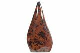 Polished Mahogany Obsidian Flame - Mexico #355420-1